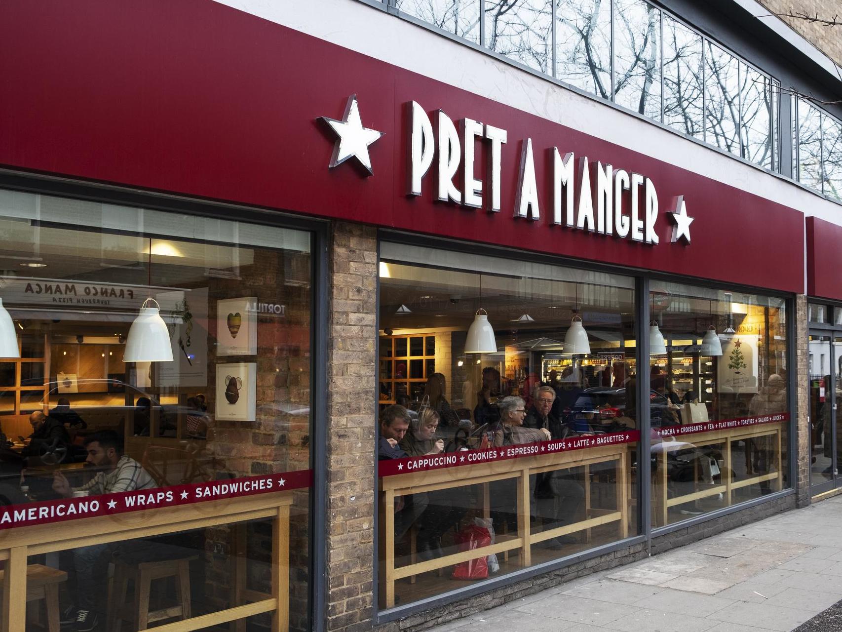 Pret A Manger keto friendly restaurants