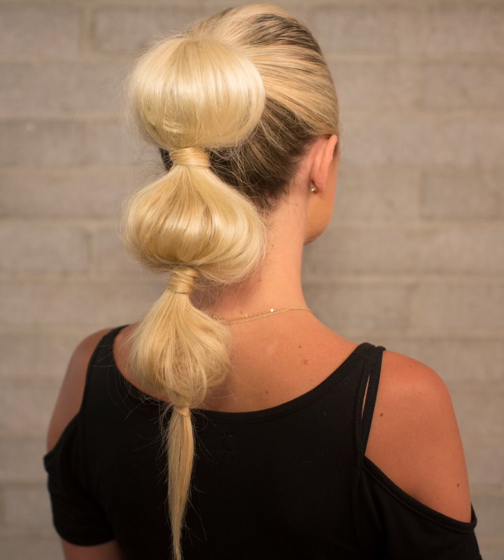 Big Bubble Ponytail