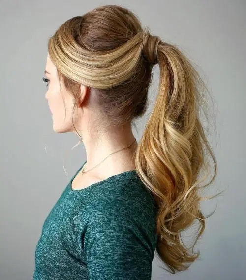 Retro Long Ponytail