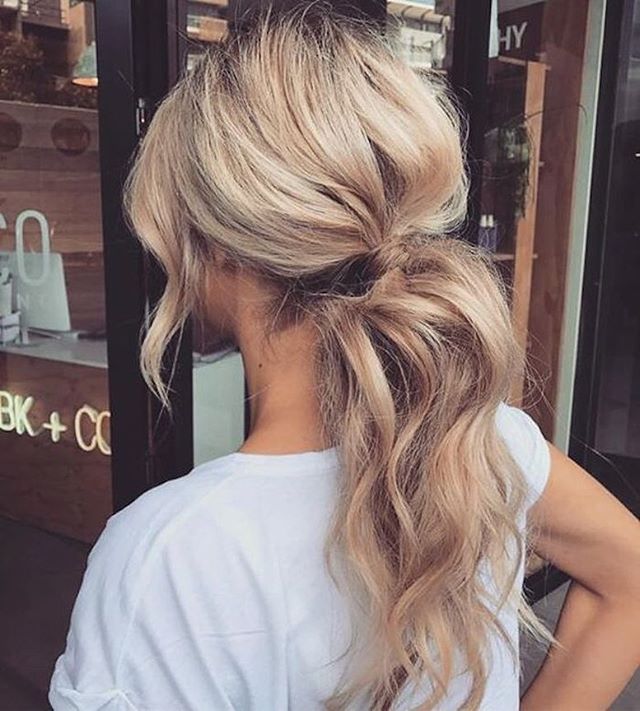 Textured Ponytail