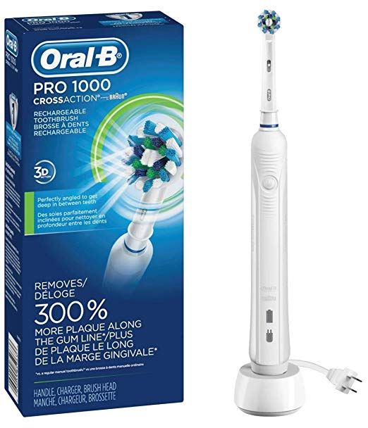 Oral-B Pro 1000 Power Rechargeable Electric sonic Toothbrush