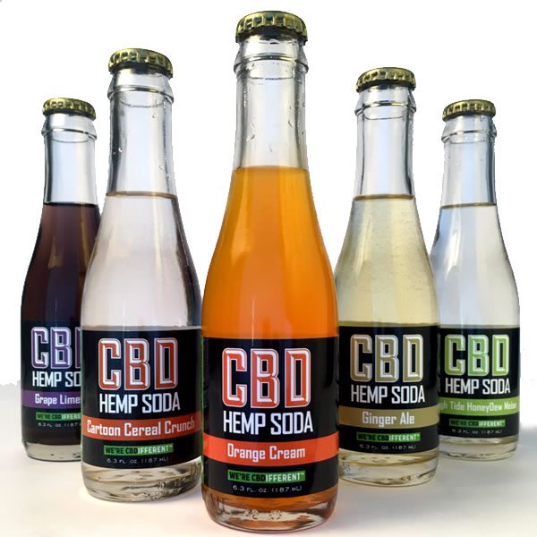 8. Cannabinoid Creations Hemp Soda:
