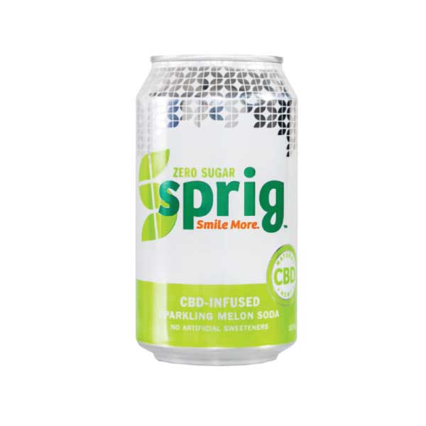 2. Sprig Melon CBD-Infused Beverages: