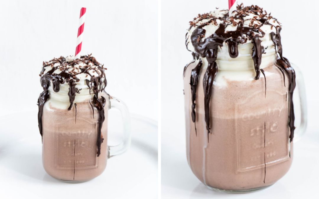 Gluten-Free and Paleo Keto Chocolate shake