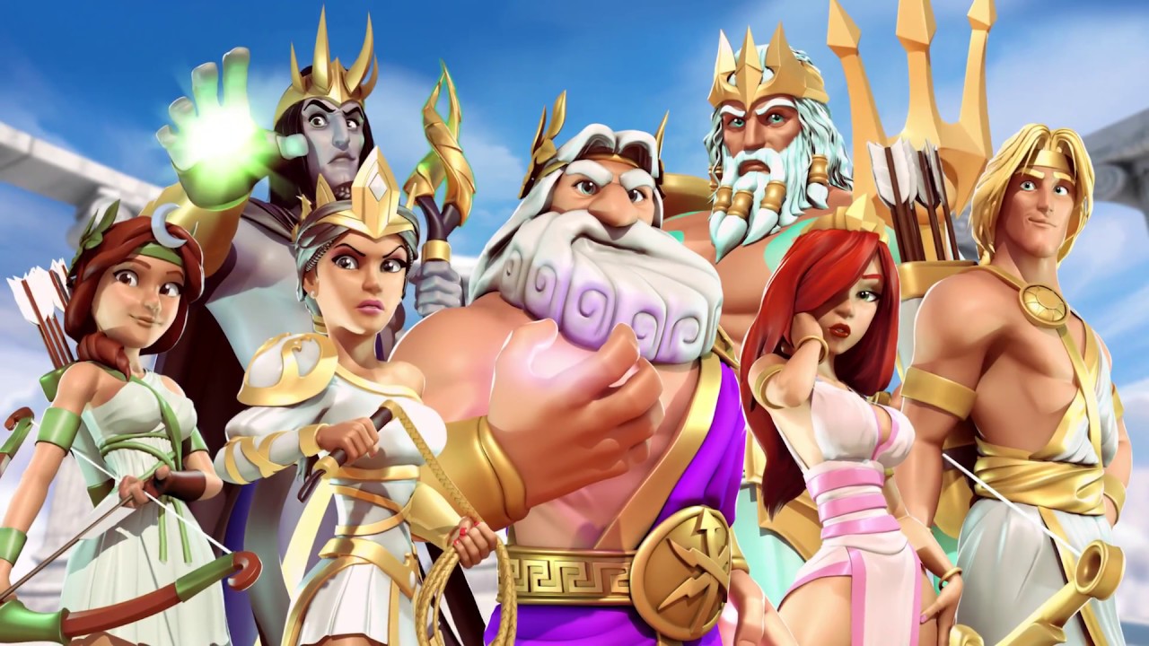 Gods of Olympus clash of clans