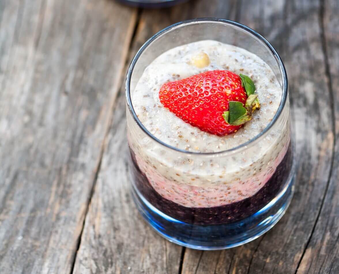 Vanilla Chia Seed protein Smoothie