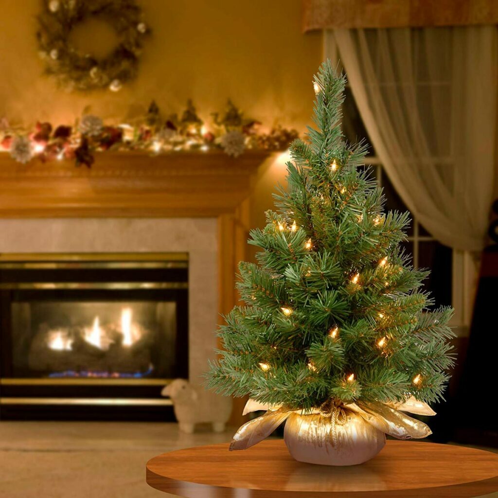 Ideas for the Small Christmas Tree for Small Spaces Bee Healthy