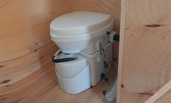 Nature's head self composting toilets