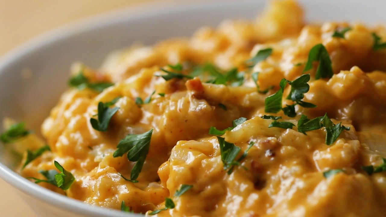 low carb cauliflower mac and cheese