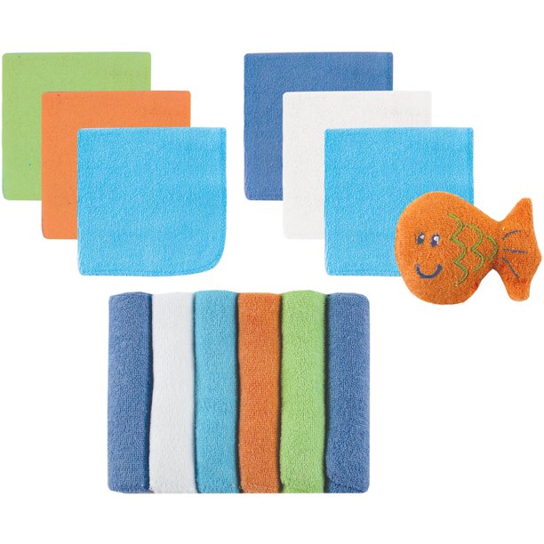 12-Pack Washcloths Luvable Friends