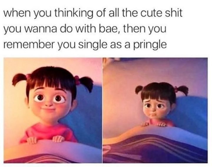 meme about being single