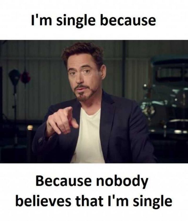 meme about being single