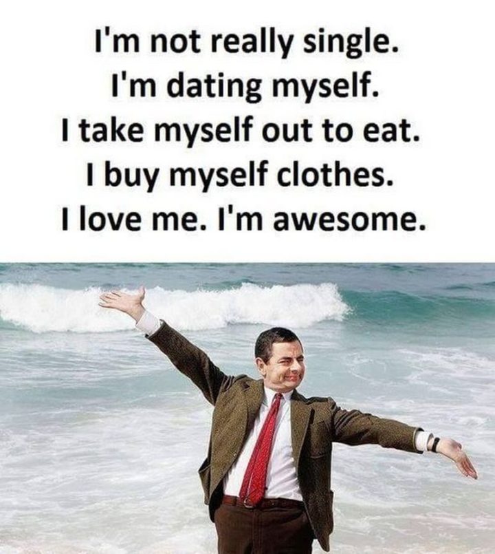 meme about being single