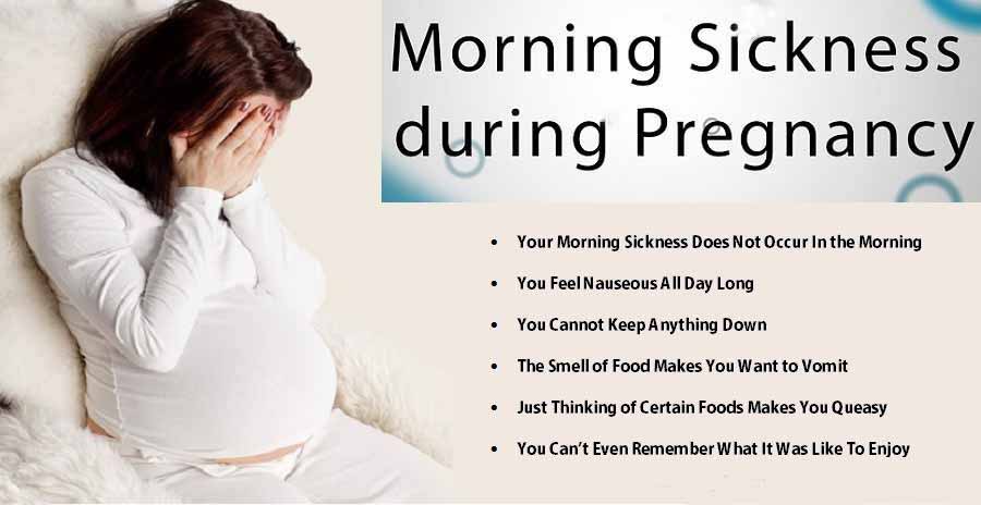 Causes of morning sickness