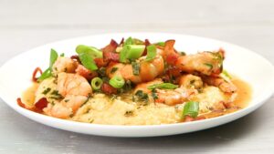 Cheesy Shrimp and Grits