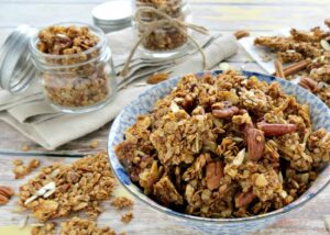 Nutty Peach Granola