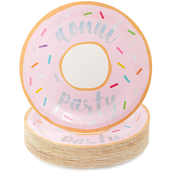 Donut Party Plates