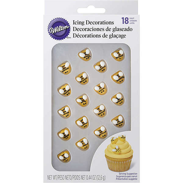 Wilton Bumble-Bee Icing Decorations