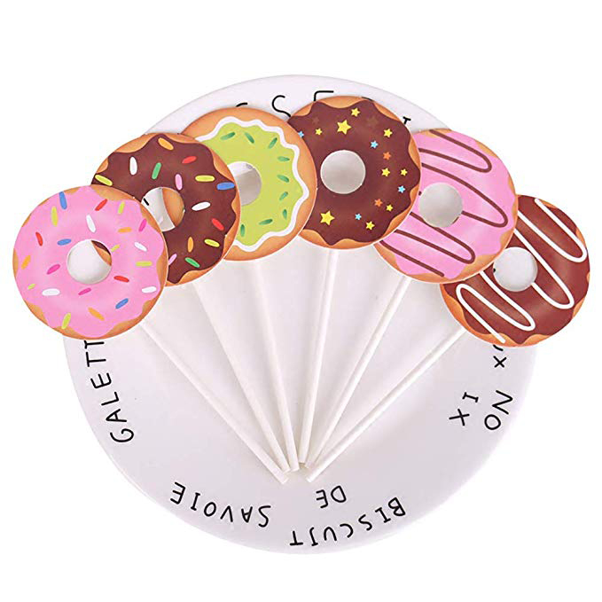 Donut Cupcake Toppers