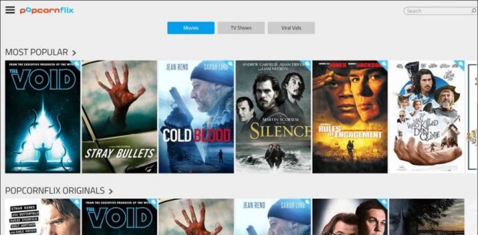 Popcornflix, 123movie alternatives