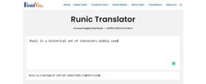 Runes Translator